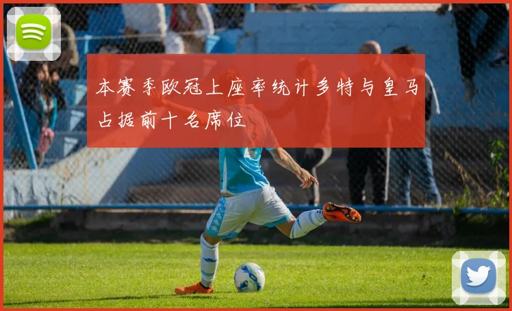 本赛季欧冠上座率统计多特与皇马占据前十名席位